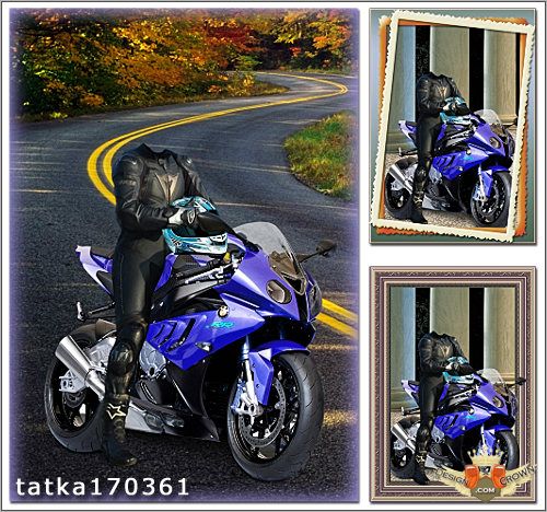 Motorcycle Photoshop Templates