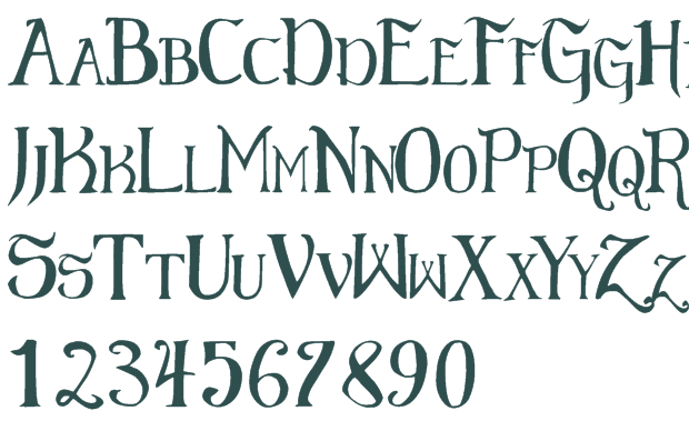 10 Gothic Fonts Free Download Images