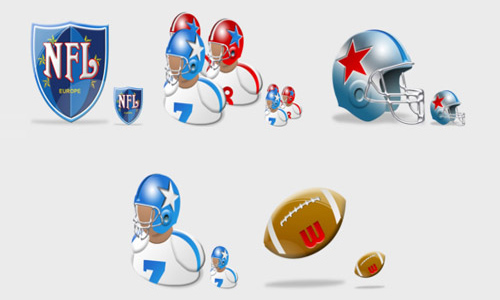NFL Football Desktop Icons