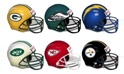 NFL Helmet Icons
