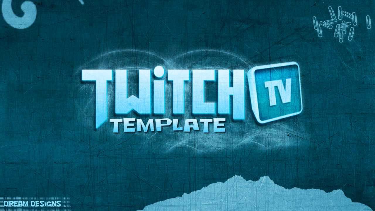 Offline Twitch Banner Template Offline Twitch Banner Template