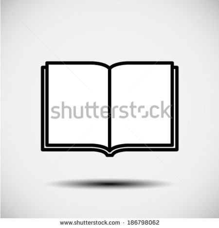Open Book Icon Vector Open Book Icon Vector