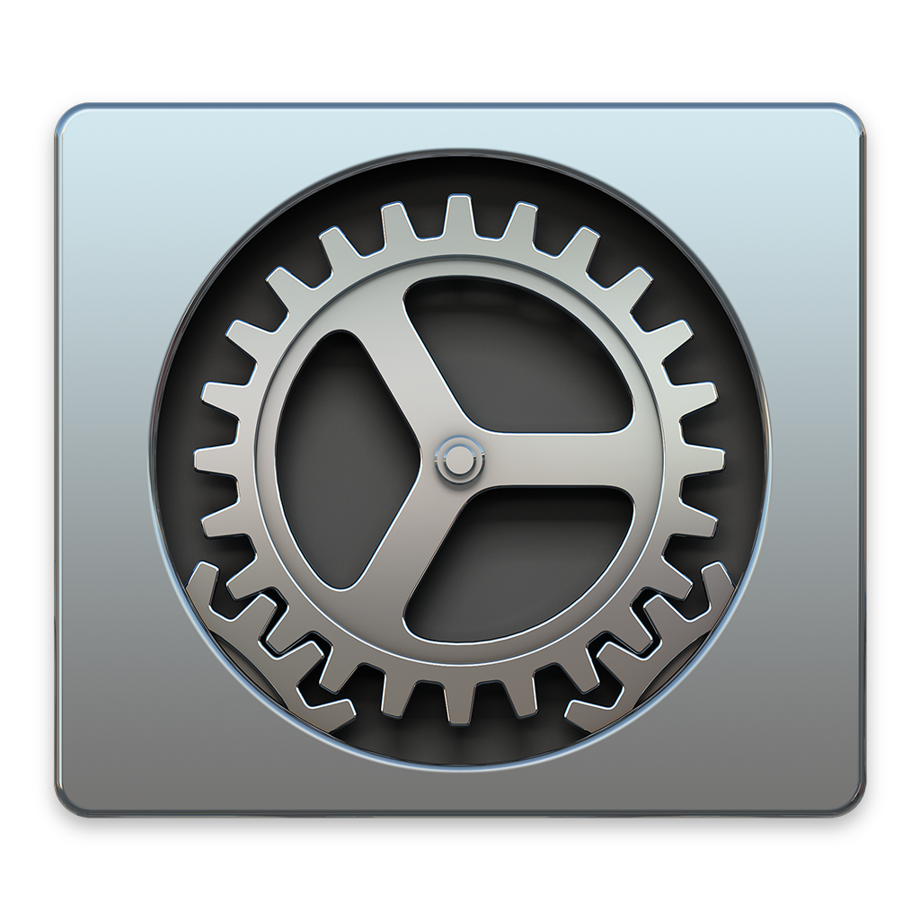 OS X System Preferences Icon OS X System Preferences Icon