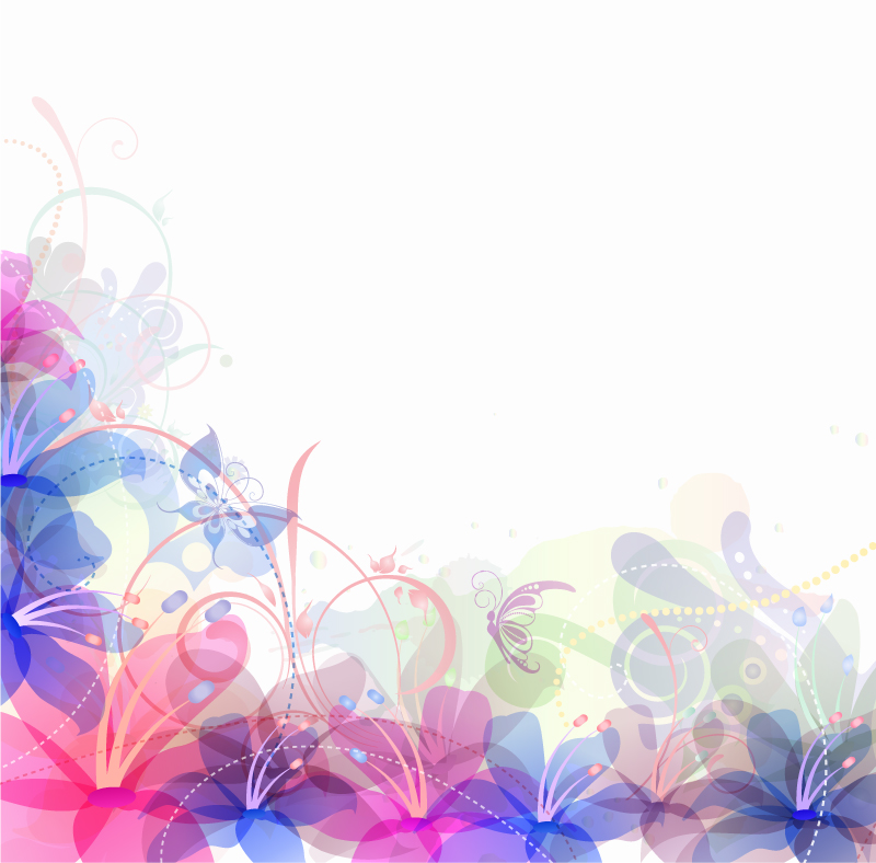 Pastel Flower Vector Free