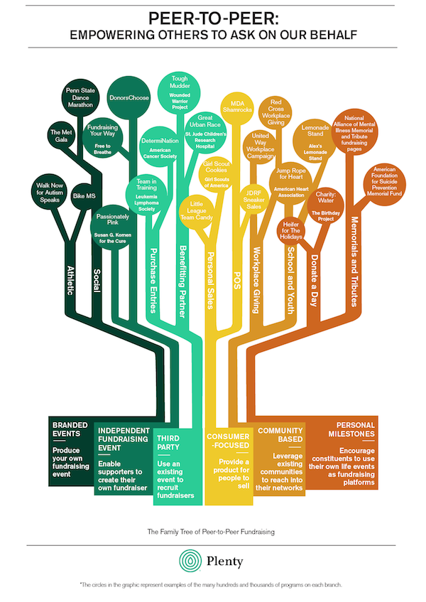 Peer to Peer Fundraising Graphics