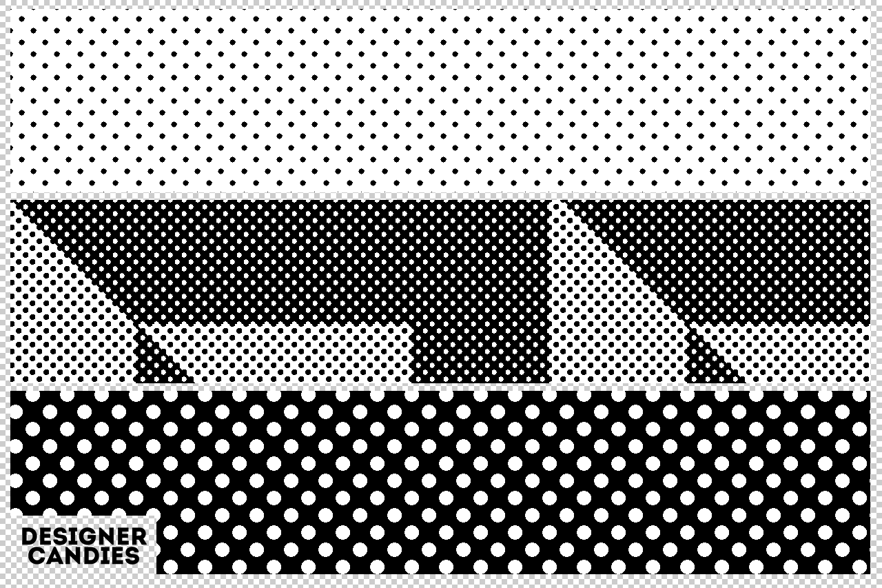 Photoshop Halftone Dots Pattern