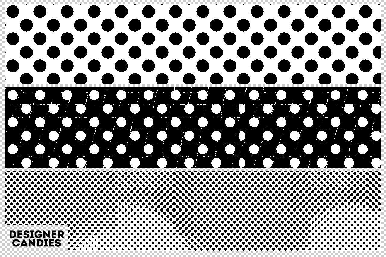 Photoshop Halftone Dots Pattern