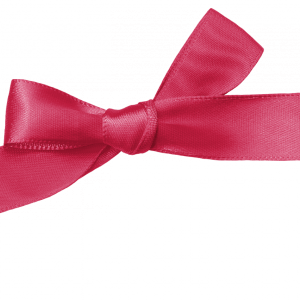 Pink Digital Ribbon and Bow PNG