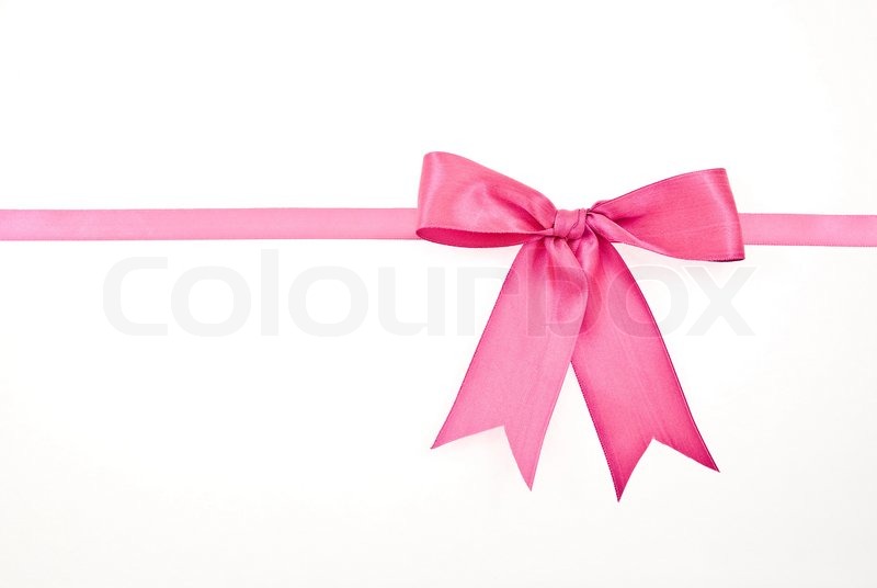 Pink Ribbon Bow