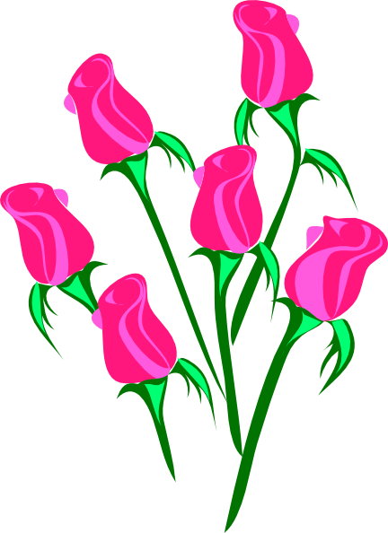 Pink Roses Clip Art Free Pink Roses Clip Art Free