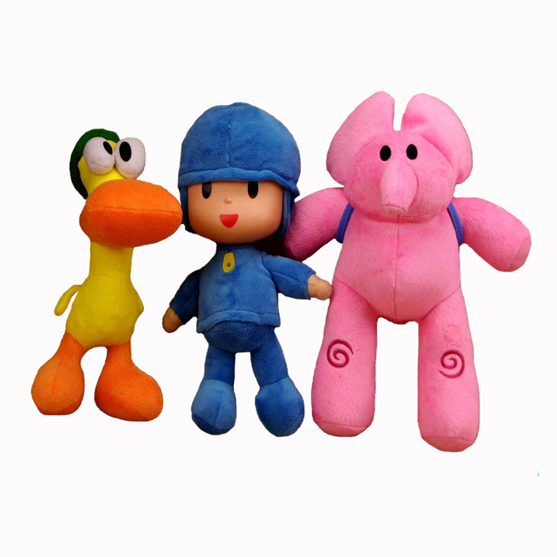 Pocoyo Elly Pato Plush Toys Pocoyo Elly Pato Plush Toys