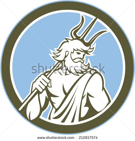 Poseidon Greek God Trident