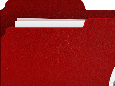 Red Folder Icon Red Folder Icon