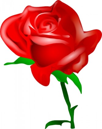 Red Rose Clip Art Free