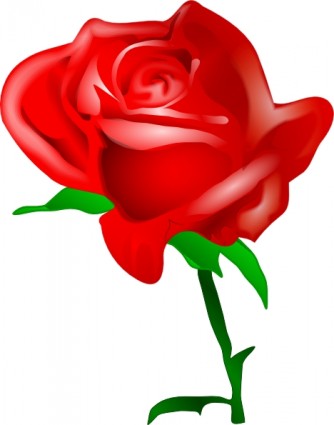Red Rose Clip Art Free Red Rose Clip Art Free