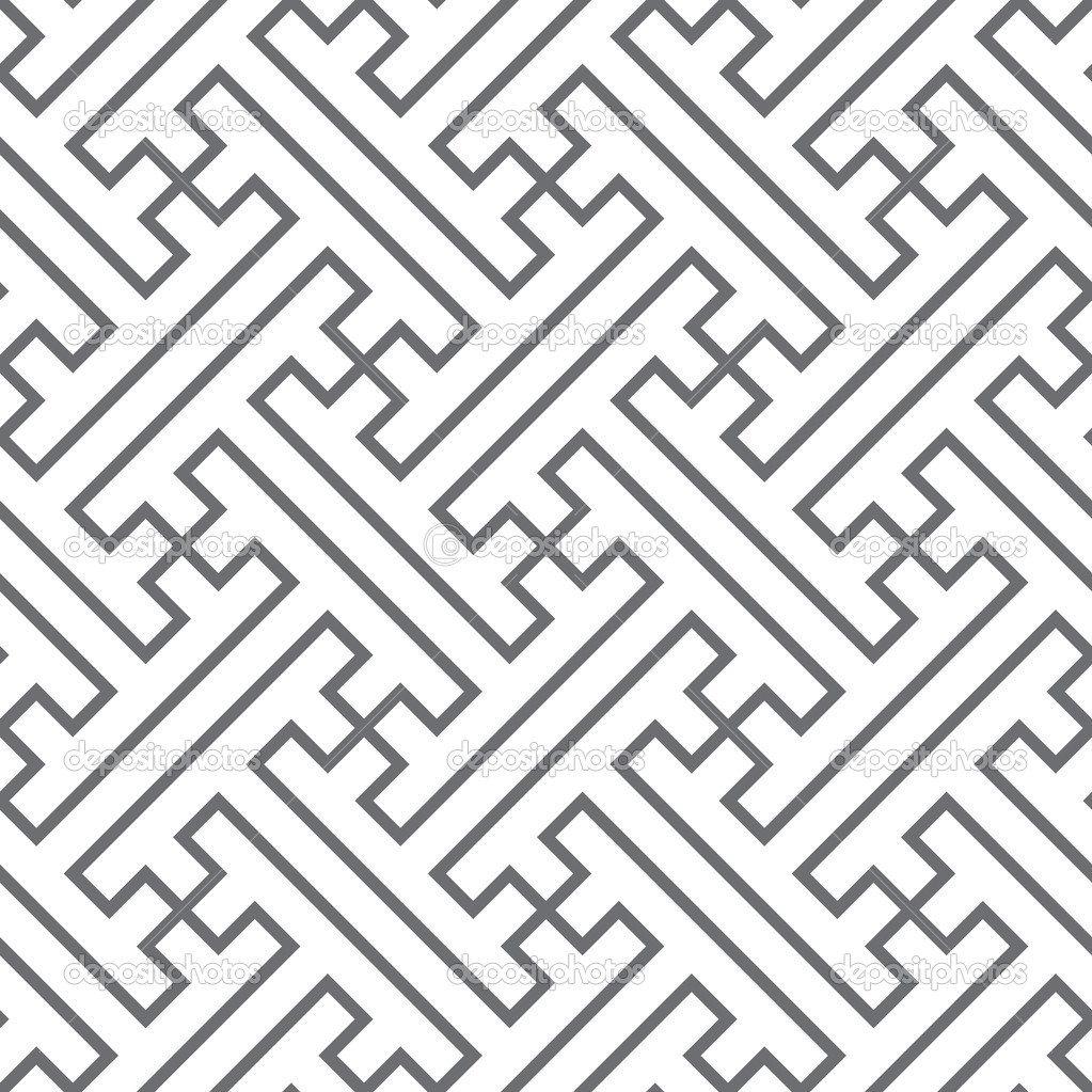 Seamless Line Pattern Vector