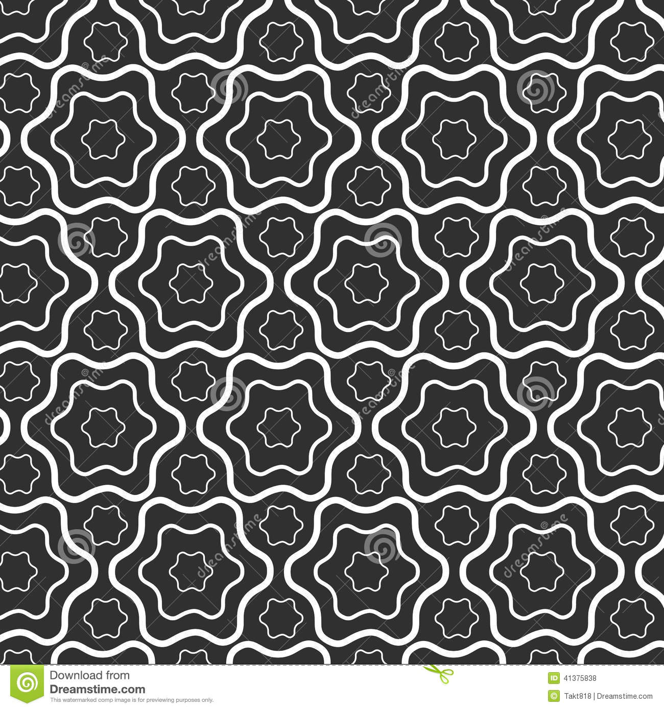 Seamless Line Pattern Vector