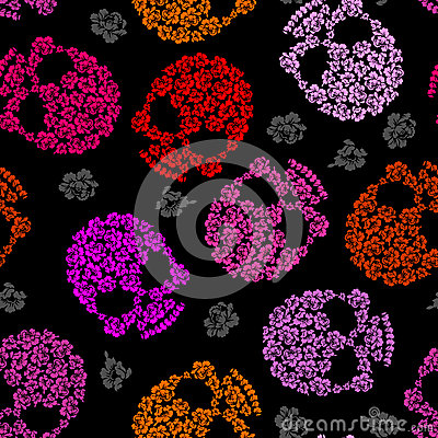 Skulls & Flowers Pattern