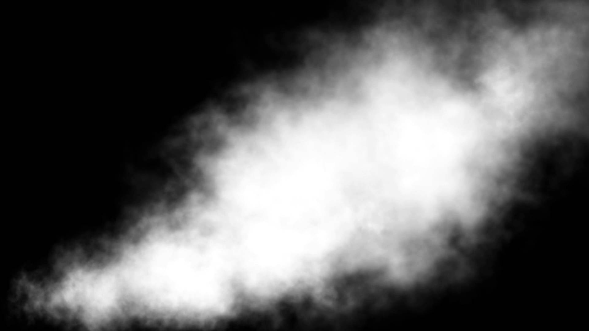 Smoke Cloud Black and White