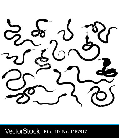 Snake Silhouette Clip Art