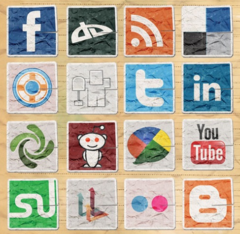 Social Media Icons for Website