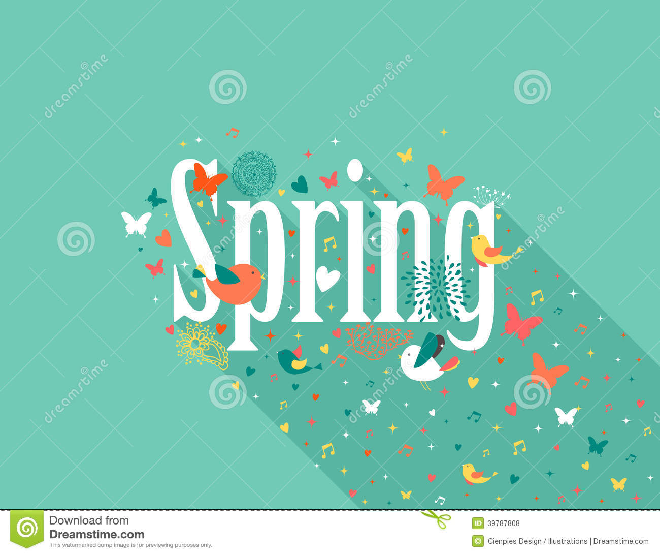 Spring Illustration Designs