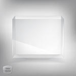 Square Glasses Transparent Background