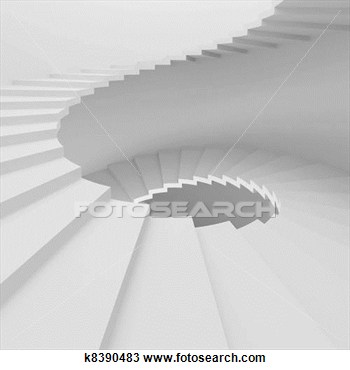 Staircase Graphic Drawing