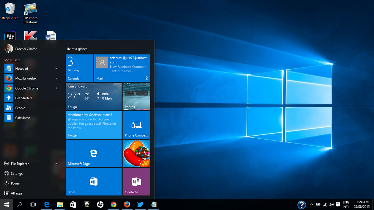 Start Menu Windows 1.0 Start Menu Windows 1.0