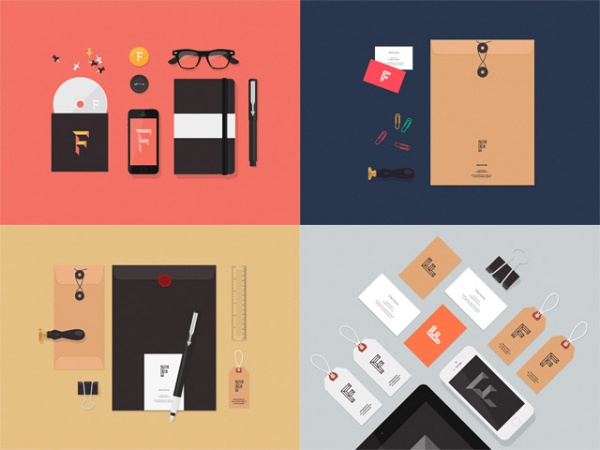 Stationery Mockup Psd Free Stationery Mockup Psd Free