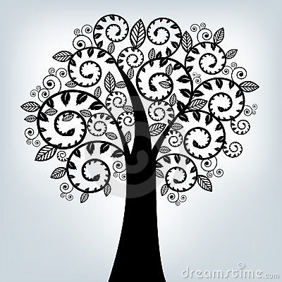 Stylized Tree Art