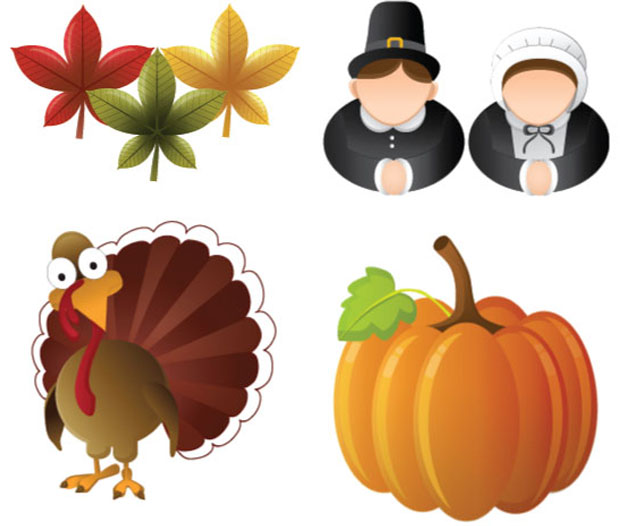 7 Turkey Icons Thanksgiving Images