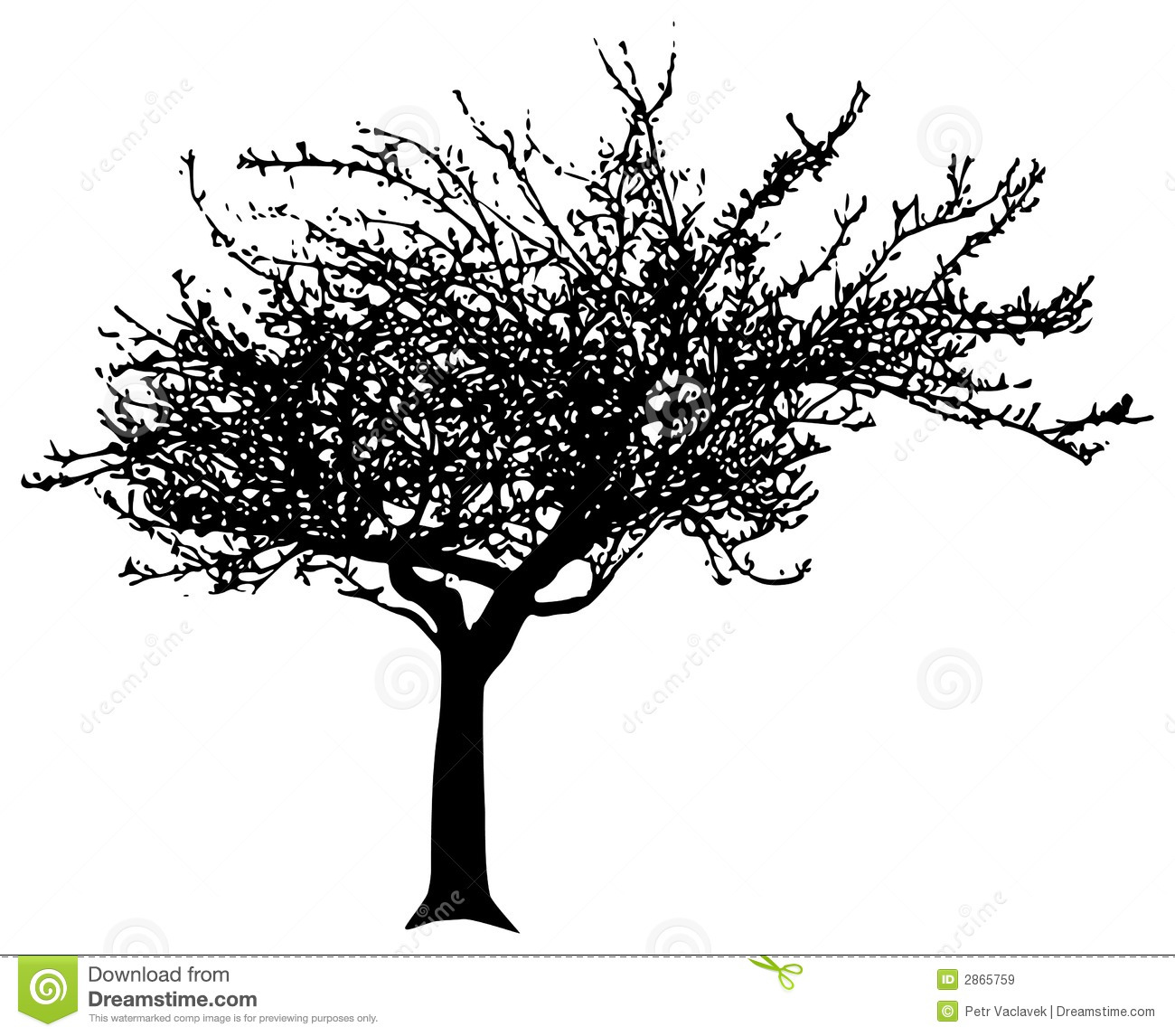 Tree Silhouette Vector