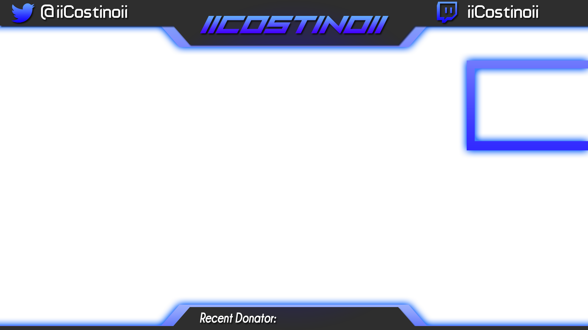 Twitch Profile Banner Template