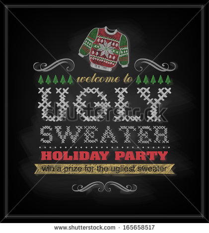 Ugly Christmas Sweater Clip Art