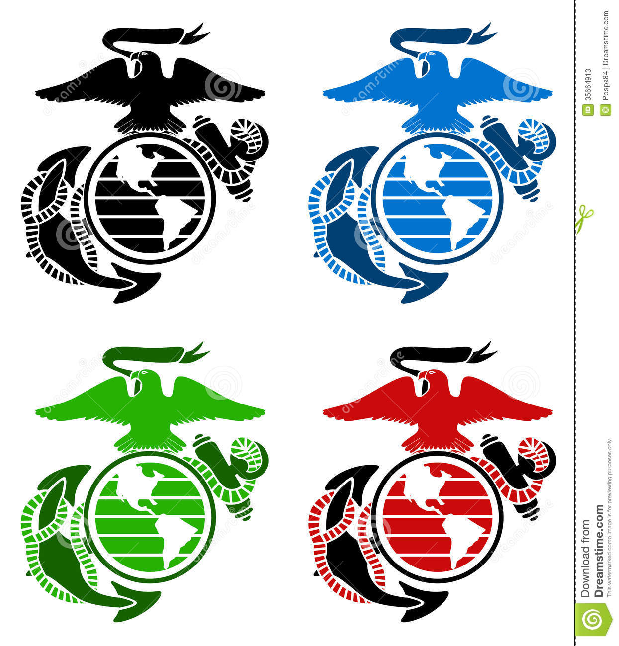 Us Marine Corps Logo Vector