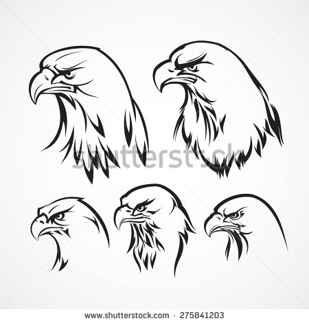 Vector Art Eagle Badge