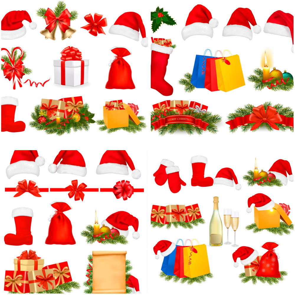 Vector Christmas Decorations