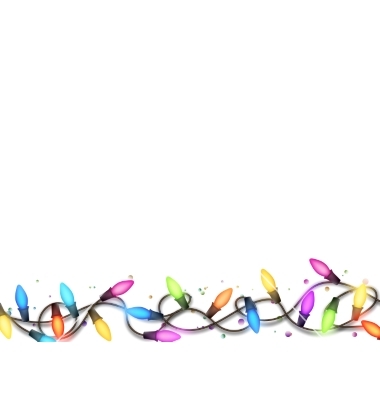Vector Christmas Lights Isolated Vector Christmas Lights Isolated