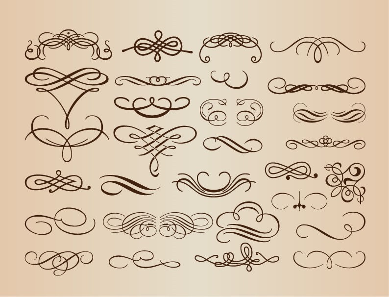 Vintage Vector Design Elements Vintage Vector Design Elements