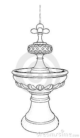 Water Fountain Vector