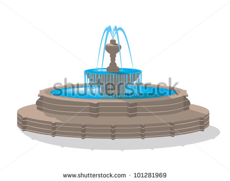 Water Fountain Vector