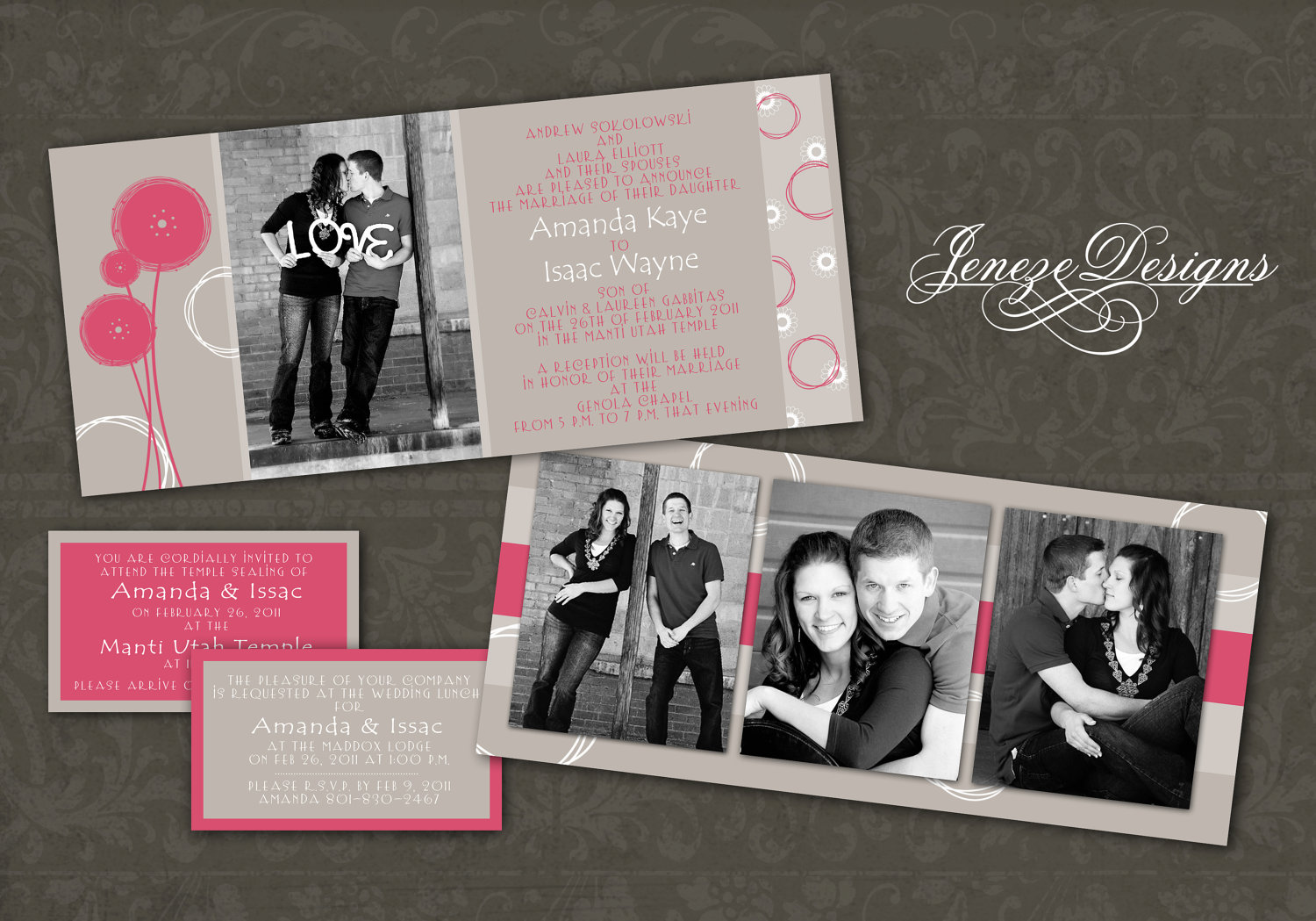 Wedding Invitation Templates Photoshop