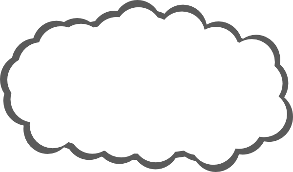 White Cloud Clip Art