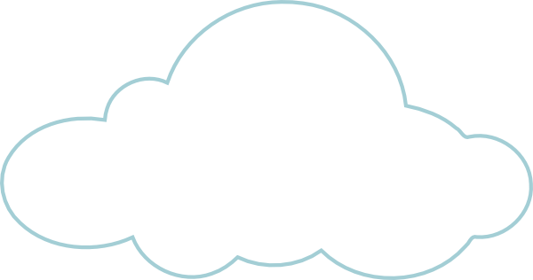 White Cloud Clip Art