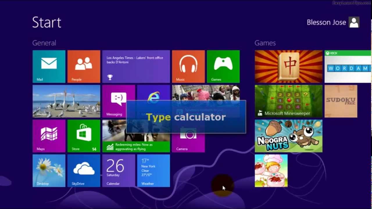 Windows 8 Create Desktop Icon