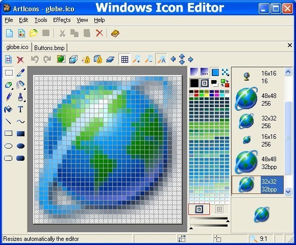 Windows Icon Editor