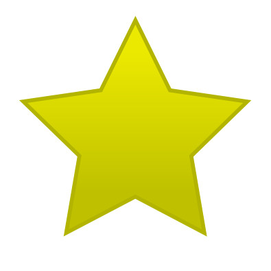 Yellow Star Vector