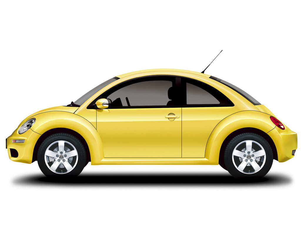 Yellow Volkswagen Beetle Car