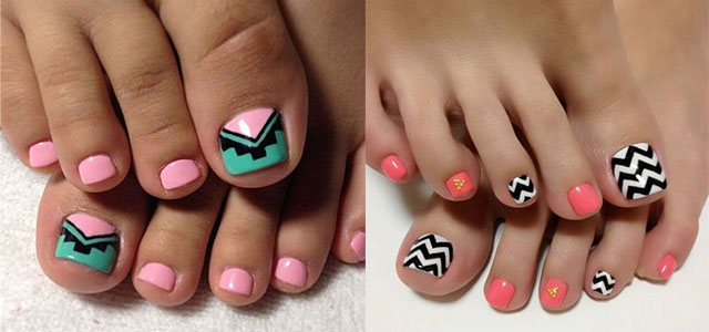 2015 Summer Toe Nail Art Designs